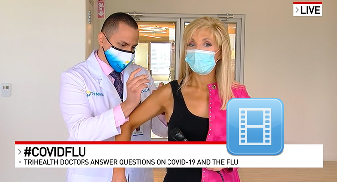 Health Talk Live: Panel Discussion on the “Twindemic” and Liz Gets Her Flu Shot