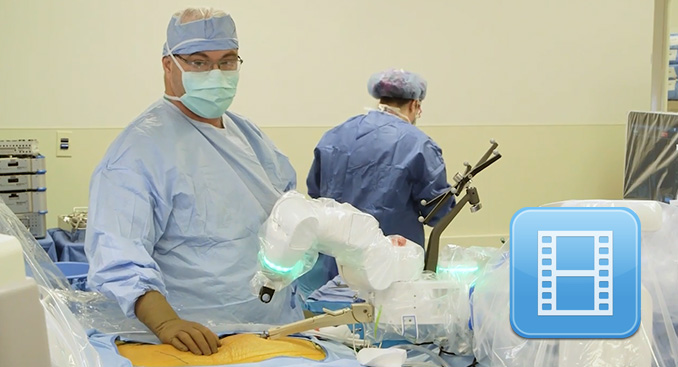 Robotic guided surgical treatment of scoliosis