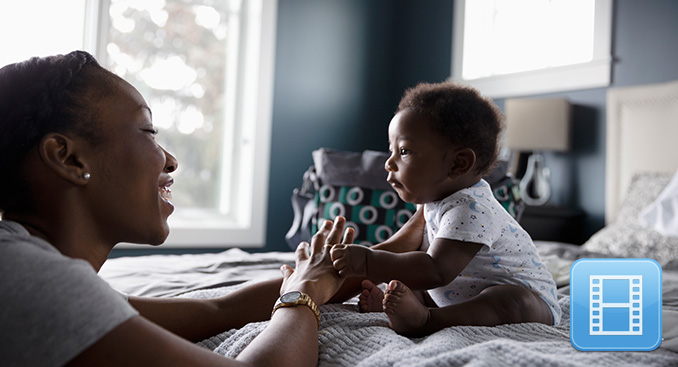 Talking to your baby and brain development