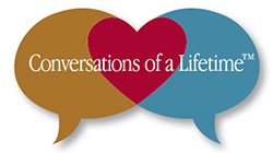 Conversations of a lifetime logo