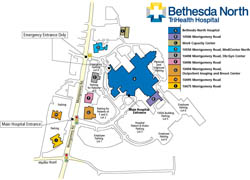 Bethesda North Campus Map icon