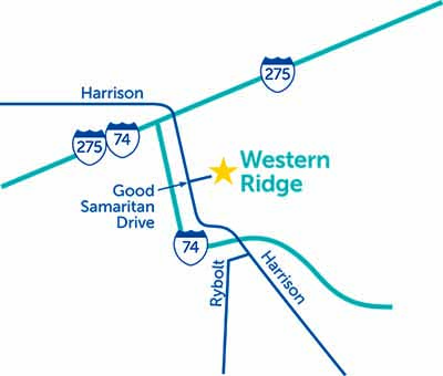 Good Samaritan Western Ridge map